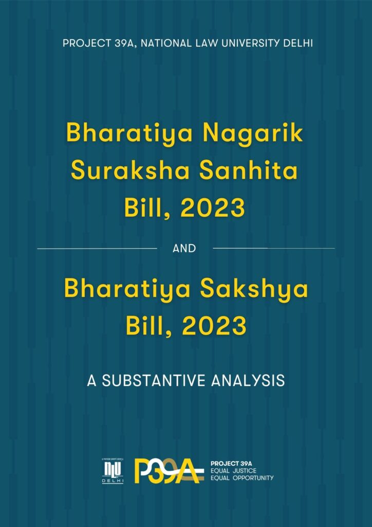 Criminal Law Bills 2023: Decoded – P39A Criminal Law Blog